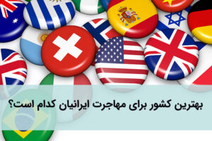 بهترین کشورها برای مهاجرت ایرانیان، کانادا، آلمان و استرالیا است.